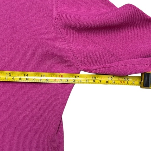 M🌺NEW‼️J.A.C. BUNDLE/LOT/MULTIPLES OF 2 Fuchsia Pink and Brown Sweaters NWOT - Picture 6 of 15